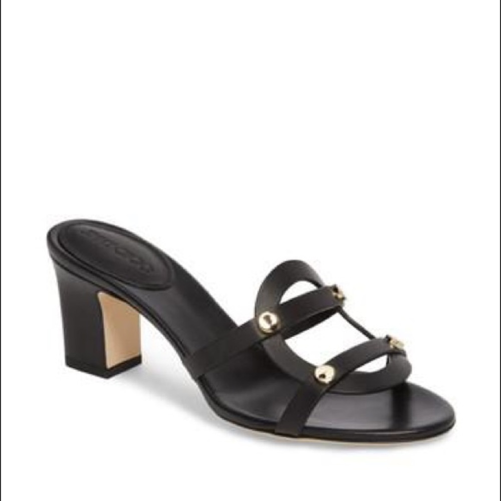 NWOT Jimmy Choo 65MM Damaris Block Heel Sandal